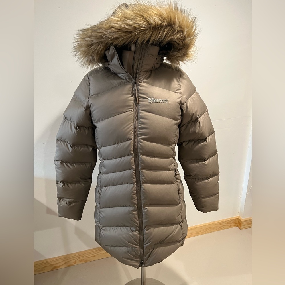 Marmot down jacket.